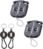 Contatore di Punteggio da Golf - Digitale Tabella di Scoraggi - 2 Giocatori - Chiave a Sperone Rettile - Plastica ABS - Adatto per Sport All'Aperto