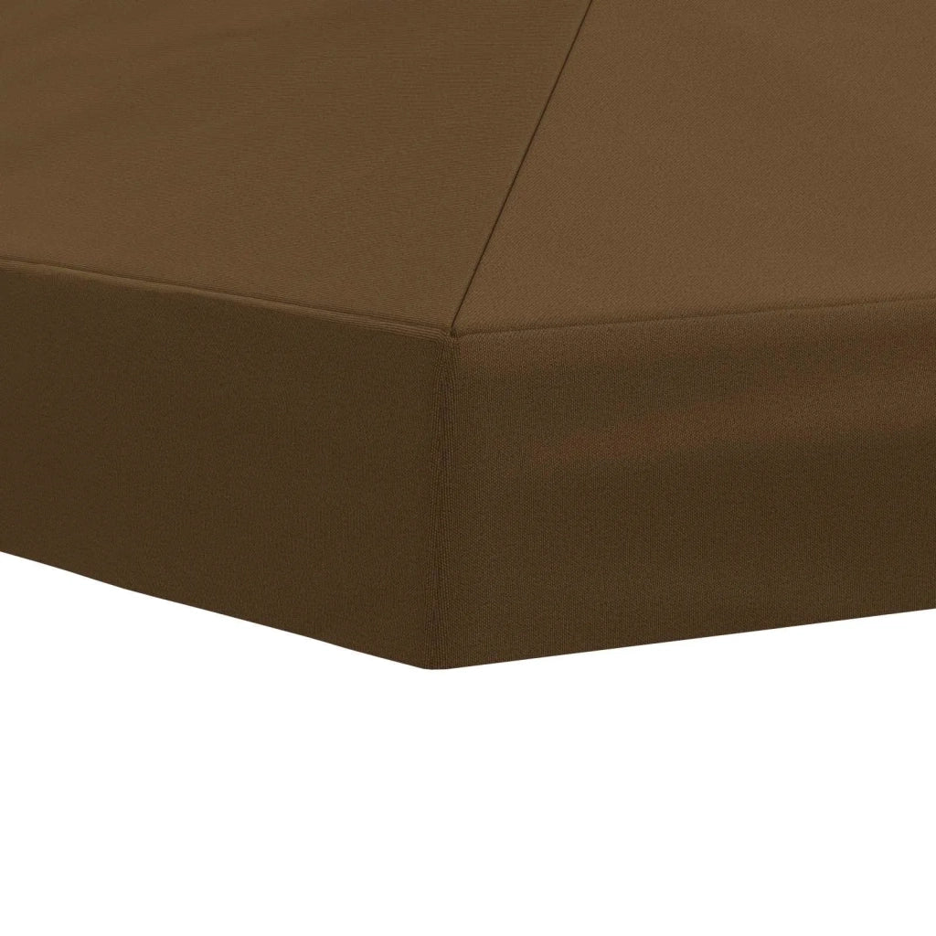 Copertura Tenda Gazebo 6 x 3 m Tortora Poliestere 190 900403