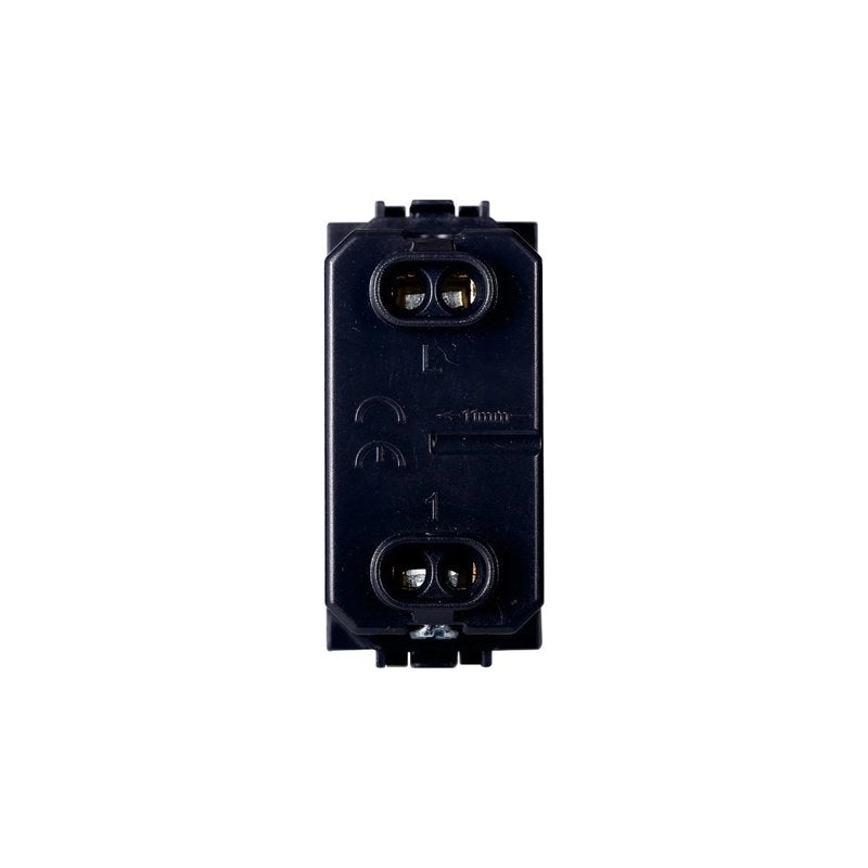 Pulsante Tirante Con Corda 1P 10A Colore Nero Compatibile Con Bticino Living International