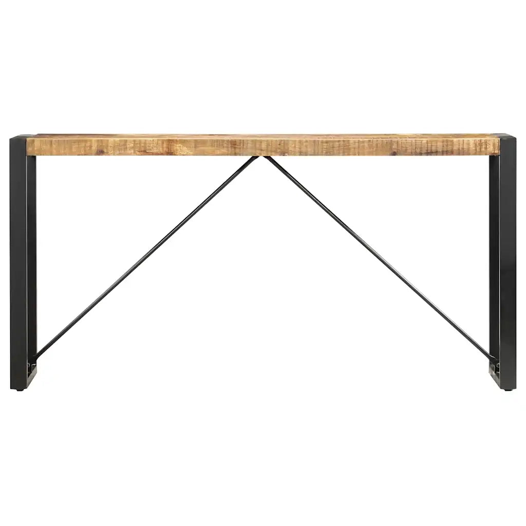 Table console 150x35x76 cm Bois de manguier massif