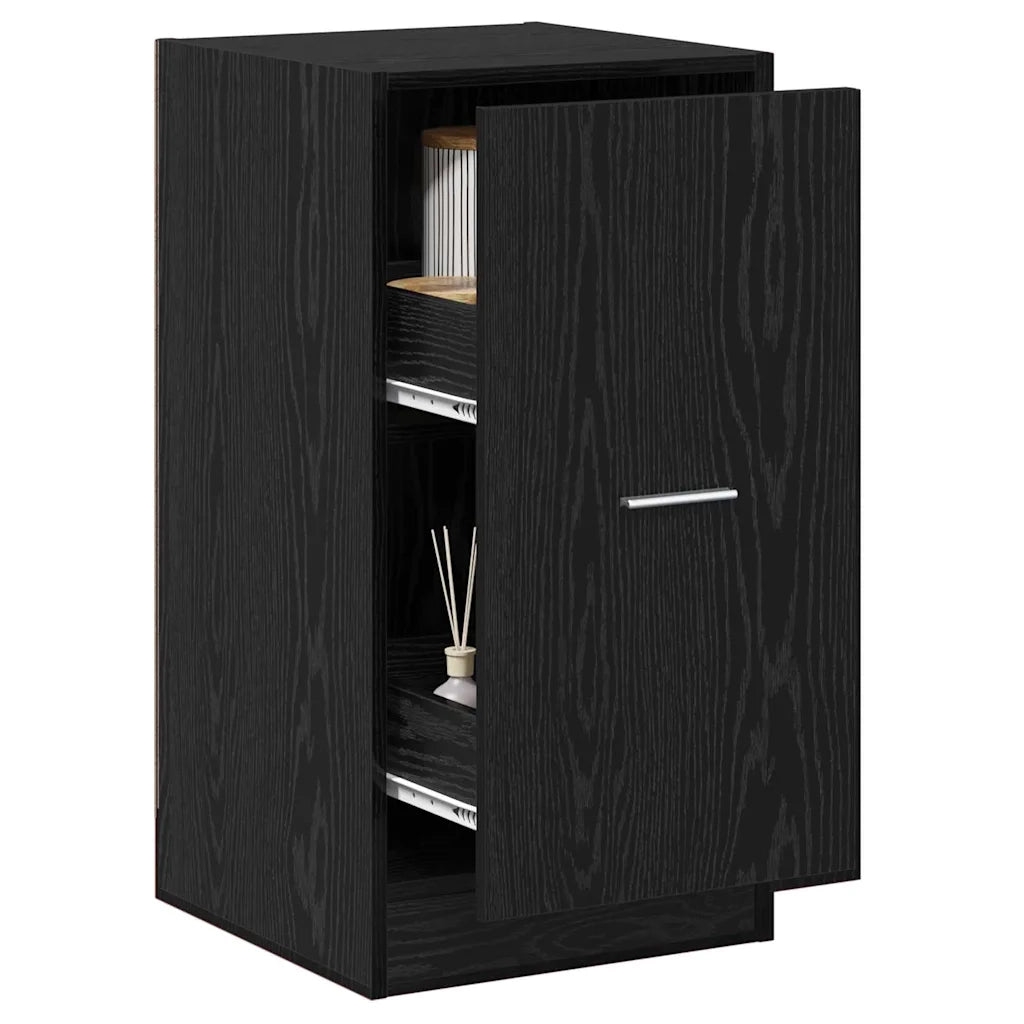 Armadio da Apoteca Rovere nero 40 x 41 x 77.5 cm 869022