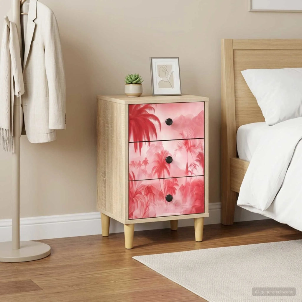 Armadio da Notte AACHEN Rovere Sonoma 36 x 33 x 60 cm 8007303