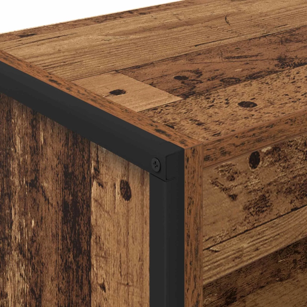 Armadio per Libri Legno vecchio 80 x 30 x 121 cm