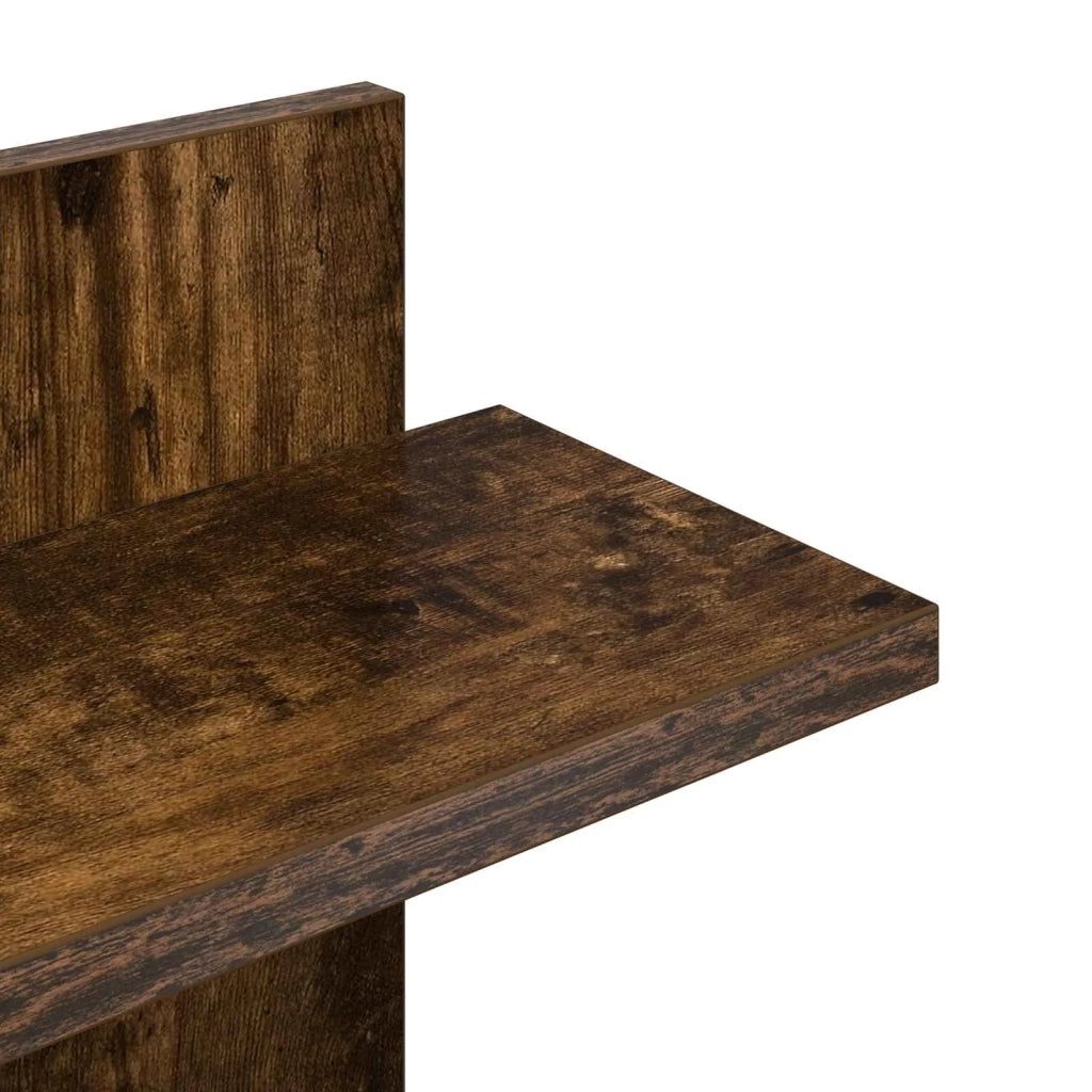 Mensola a muro flottante Rovere Fumo 48,5 x 15 x 101 cm 8012200