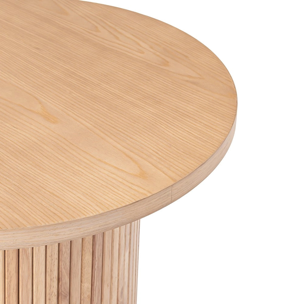 Tavolino da Caff¨¨ Rotondo Design Salotto ¨C MINIMAL ¨C Legno Massello