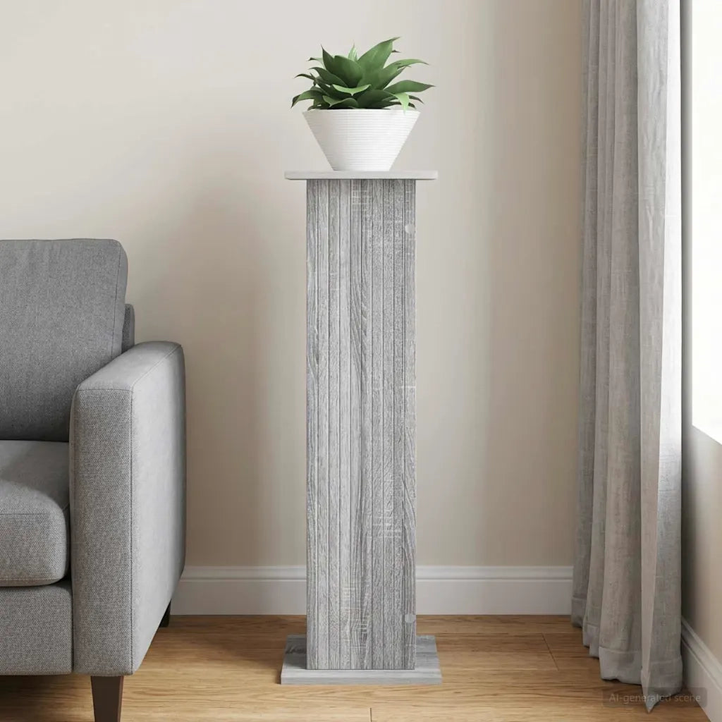Supporto per piante Grigio Sonoma 30,5 x 30 x 100,5 cm 899756