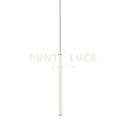 KIRA-CO Sospensione 1 luce led dimmerabile SDD 2800 - 5000 25W senza base truttura nero diffusore bianco