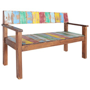 Panca 115 x 51 x 80 cm in legno massello di recupero 02_0011009