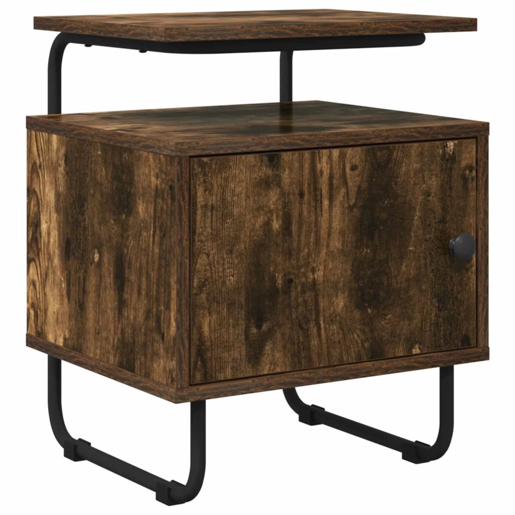 Armadio da Notte Rovere Fumo Legno ingegnerizzato 8007639