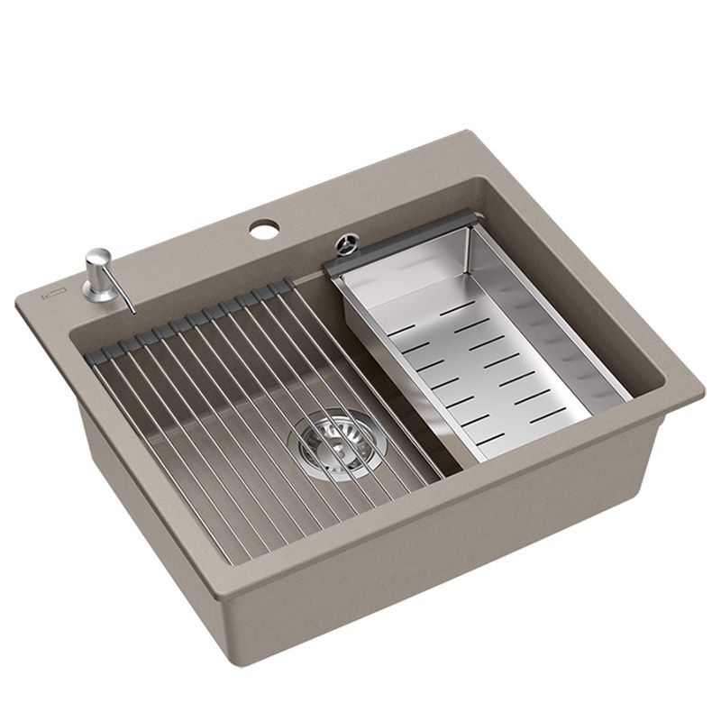 Lavello In Granito Kurt 110 Workstation Beige