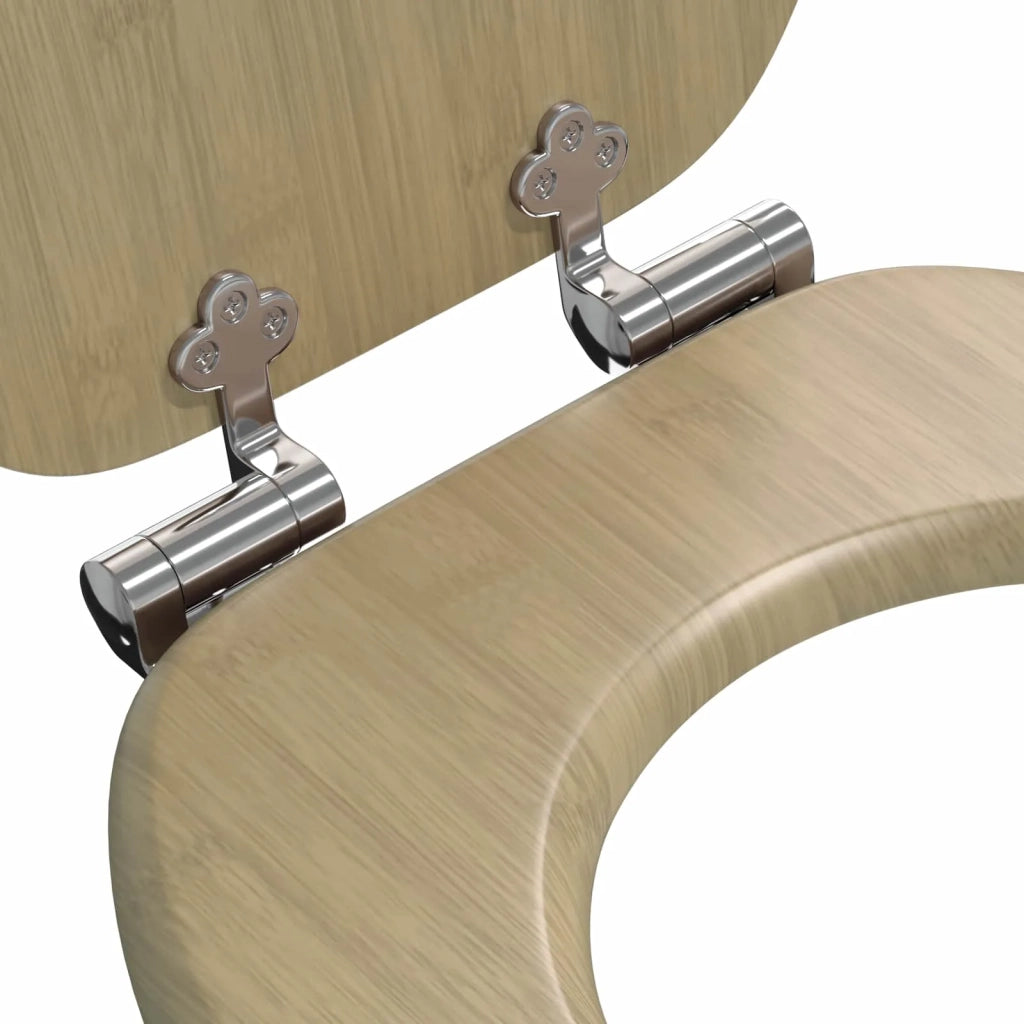 Sedile per toilette con chiusura morbida Colore bamboo chiaro CFW7632227
