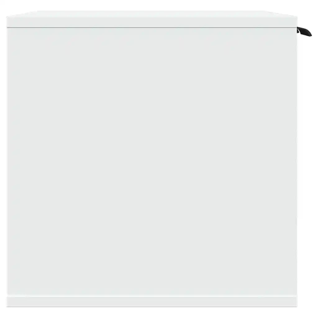 Recinto Lettiera Gatti Bianco 60x40x40 cm in Truciolato