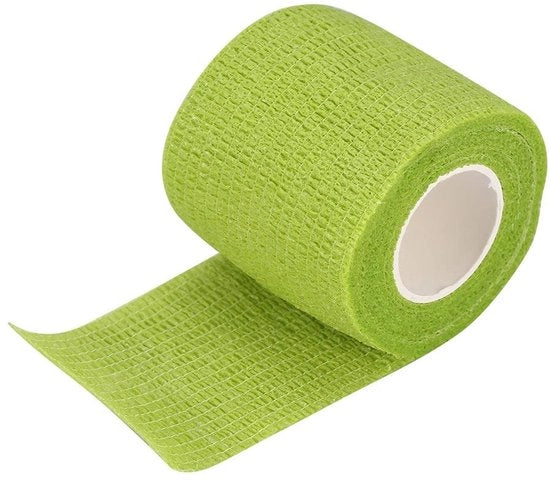 Banda elastica autoadesiva acqua resistente - Banda di fasciatura autoadesiva - Banda elastica - Banda sport - 4,5 cm x 5 m - Indicato per la guarigione delle ferite
