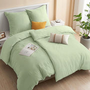 Set di coperte da letto 135x200 cm - 4 pezzi - Coperte da letto 2x80x80 cm - Microfibra - Senza stirare - Ipoadipogeno - Coperte da letto