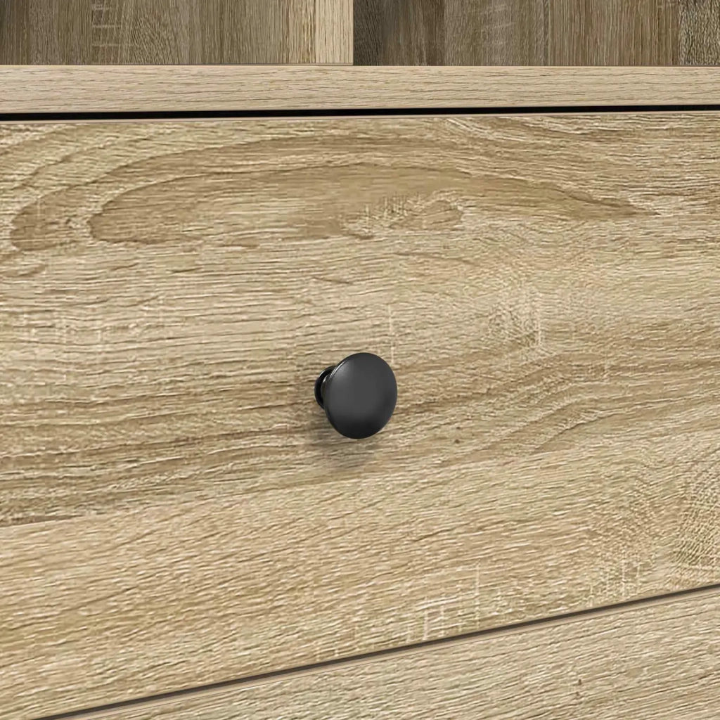 Scrivania con cassetto con lo scaffale 2 pcs Rovere Sonoma 3337307