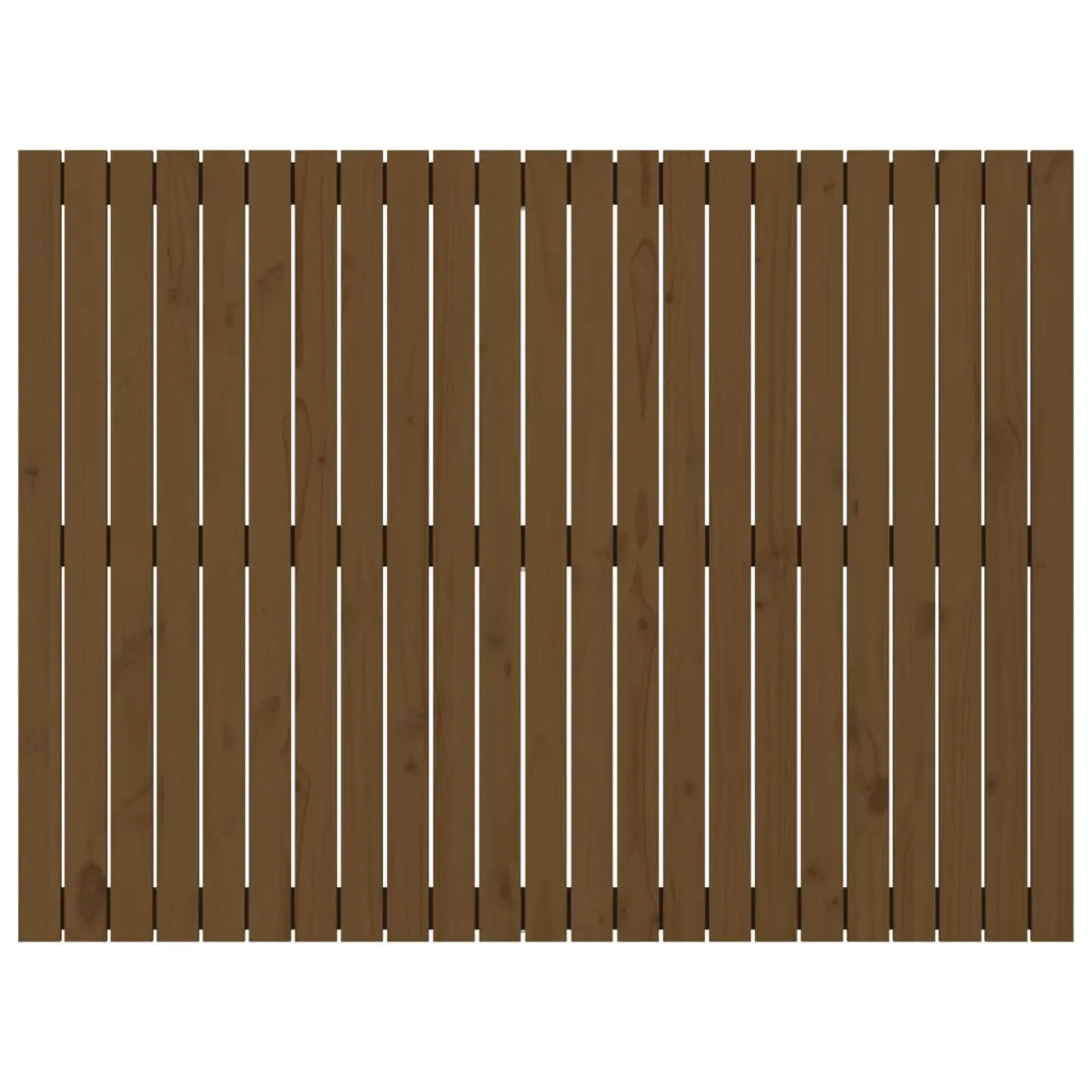 Testiera da Parete Ambra 146,5x3x110 cm Legno Massello di Pino 824946