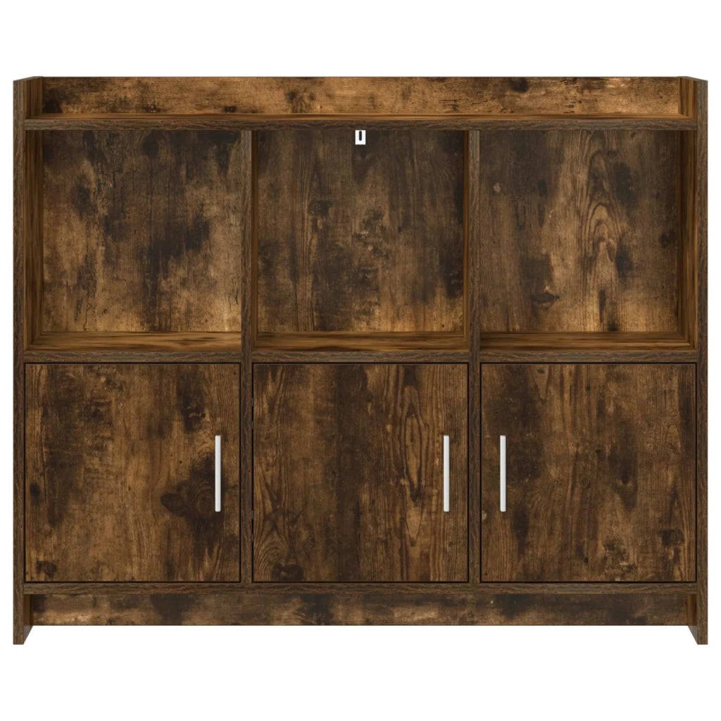 Credenza Rovere Fumo 98,5 x 33 x 80 cm Legno ingegnerizzato 8011143
