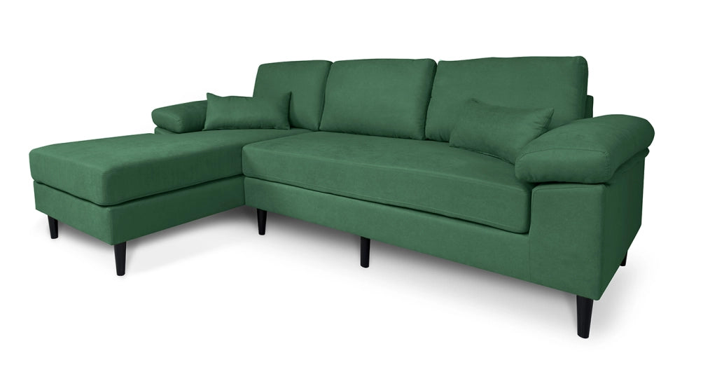Divano angolare 3 posti con chaise longue sinistra - Washington - DI-WA38FBC-CLSX