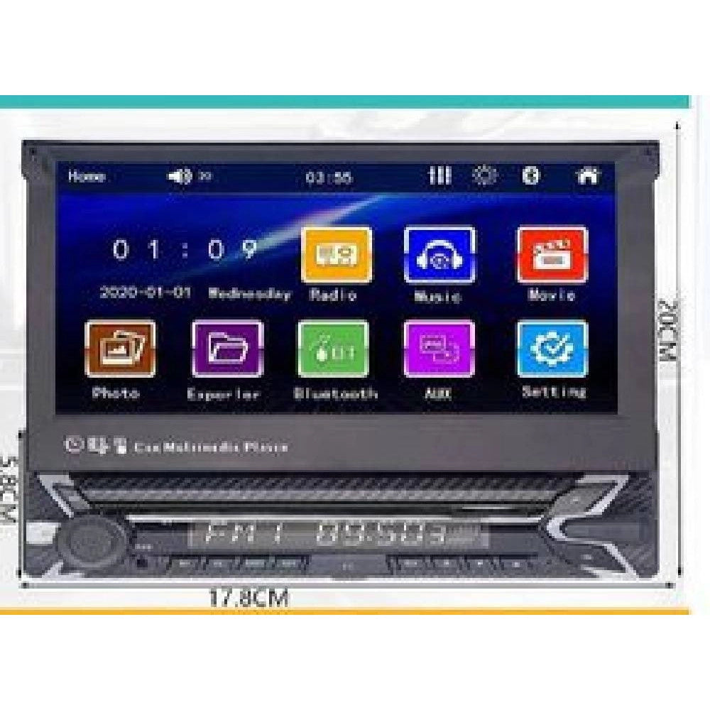 Trade Shop - Autoradio Con Monitor 7″ Hd Lettore Multimediale Per Auto 60wx4 Bluetooth Cx-8225 -