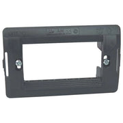 SUPPORTO FRUTTI ARC MARLANVIL - PC NERO POSTI 3- 10 pezzi