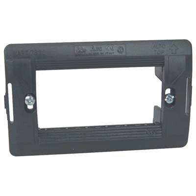 SUPPORTO FRUTTI ARC MARLANVIL - PC NERO POSTI 3- 10 pezzi