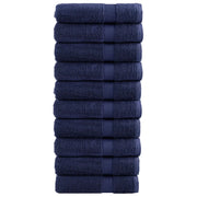 Asciugamani Doccia SOLUND 10 pz Blu Navy 70x140 cm 600gsm