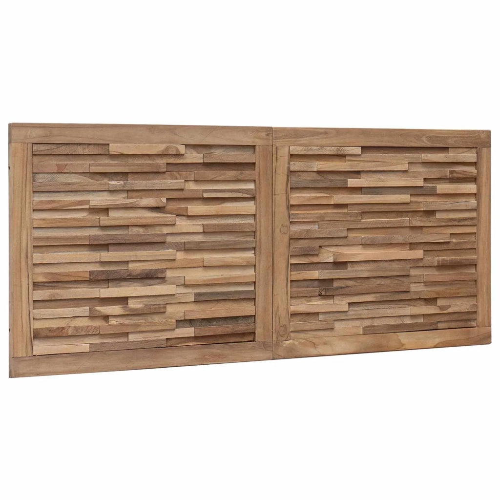 Testiera | Testata Naturale Legno di teak solido