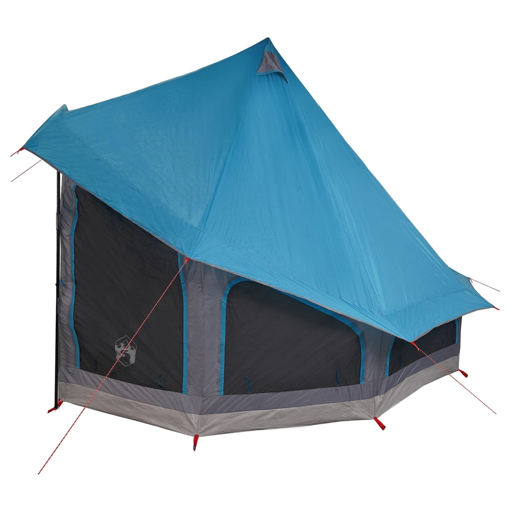 Tenda per Famiglie Tipi Blu Impermeabile per 6 Persone