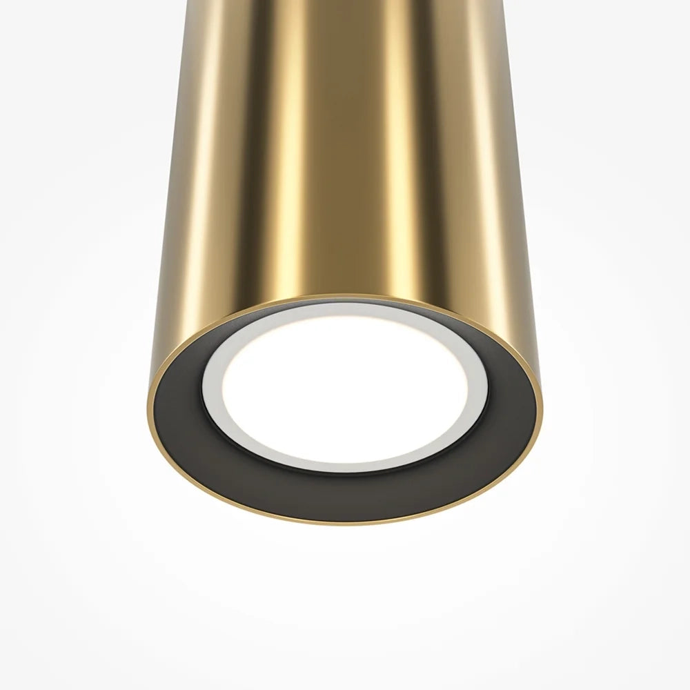 Maytoni Lampada a Sospensione Moderna Pro Focus 1 Luce GU10 ottone alluminio