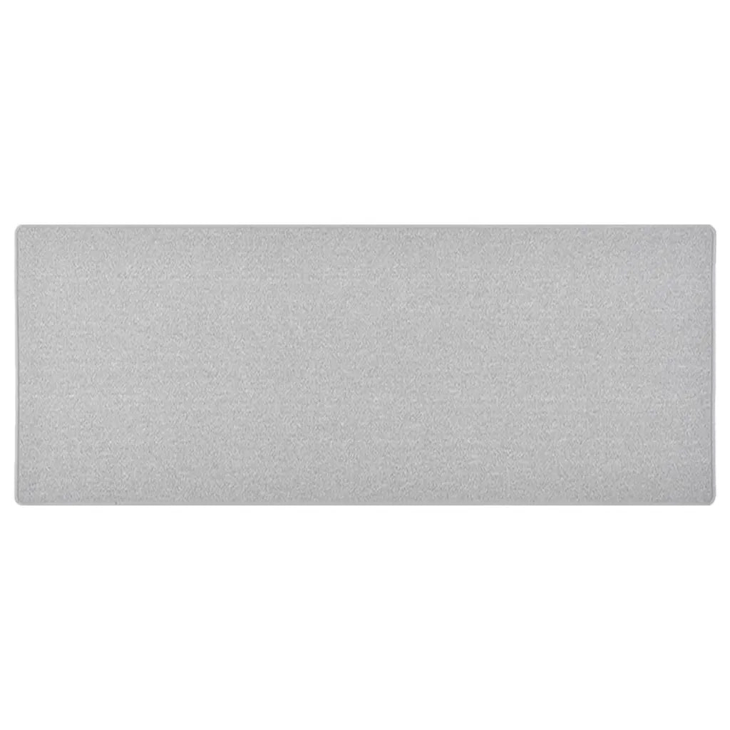 Tappeto Corsia Grigio Chiaro 80x200 cm