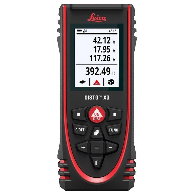 Leica DISTO X3 Distanziometro laser Nero 150 m