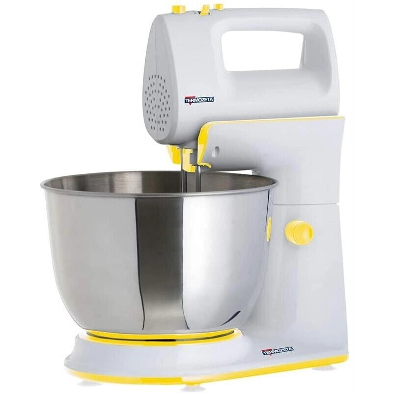 SBATTITORE + IMPASTATORE  CON CIOTOLA IN ACCIAIO INOX 3 L 300 W 5 V TERMOZETA