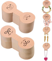 Display per 200 pezzi - Orefice per bracciale - Supporto per collana - Stand per biglietti - Display per gioielli - Supporto per orecchini - Supporto per collana singola