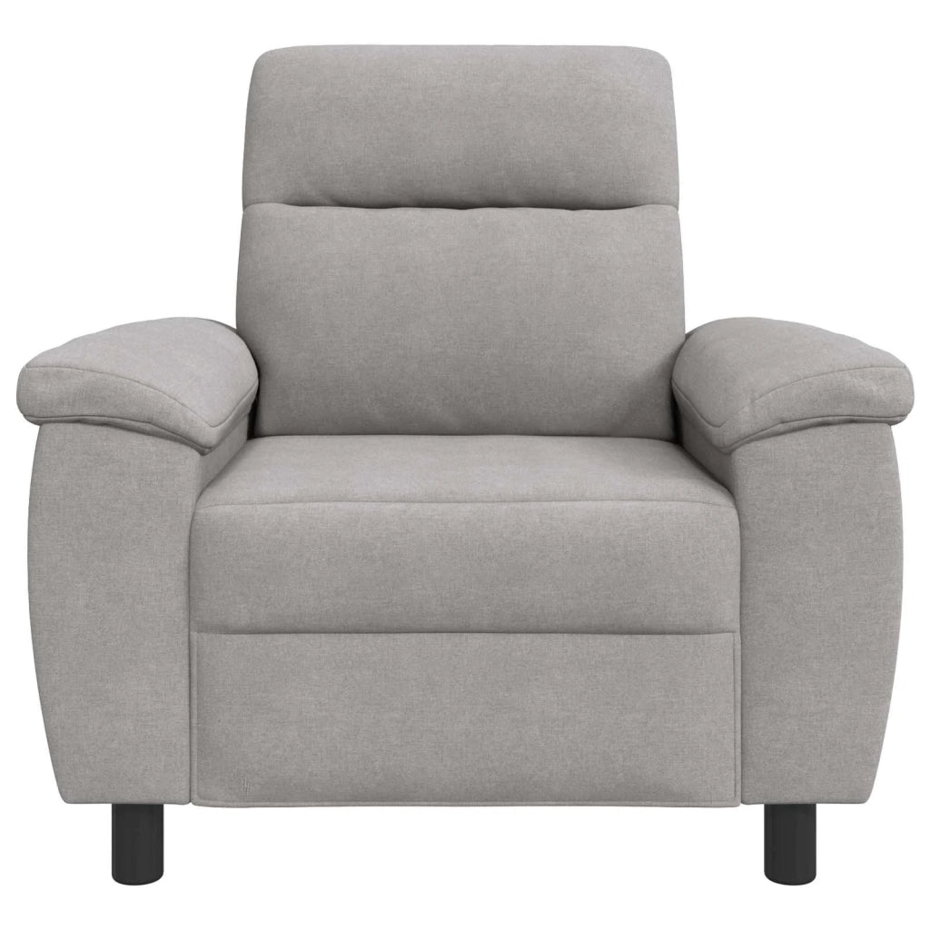 Divano Grigio Nuvola 95 x 90 x 95 cm Tessuto 42040910