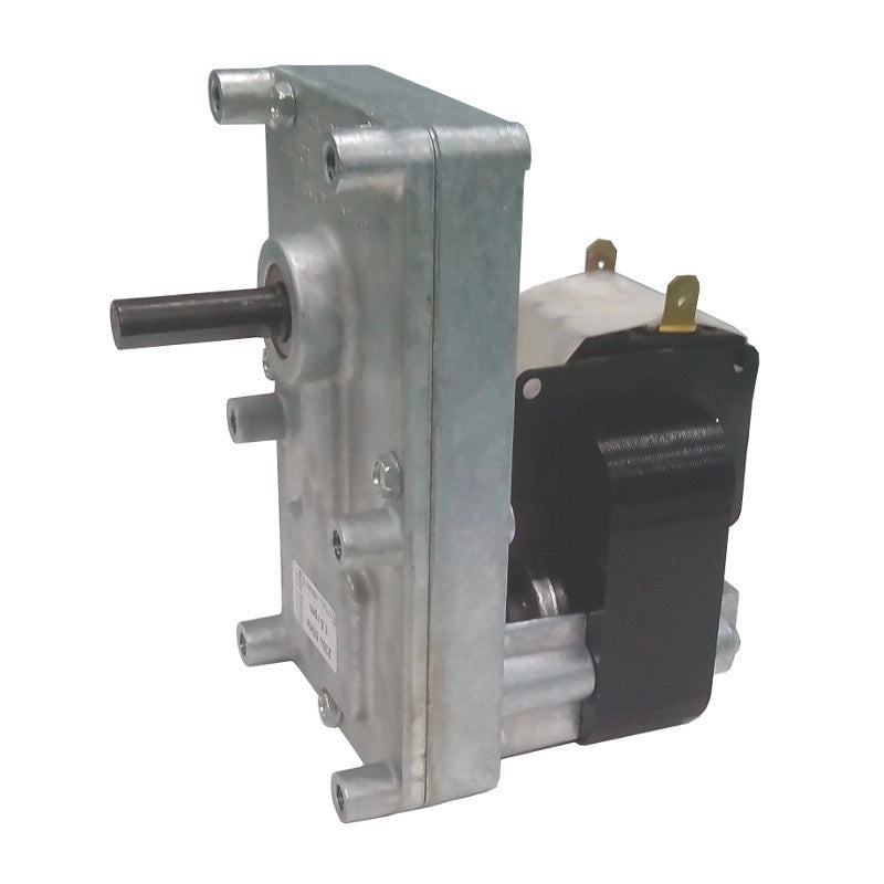 ODM Motoriduttore Mellor FB1331 per Stufe a Pellet serie T3, Velocità 5rpm, Pacco 38mm, 8,5mm, Rotazione Oraria, Spian Singola