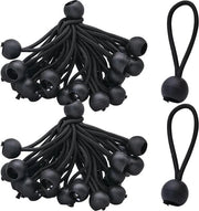 50 cordoni di elastomero - 4 pollici - per tende da campeggio, tende da giardino, partytent e coperture.