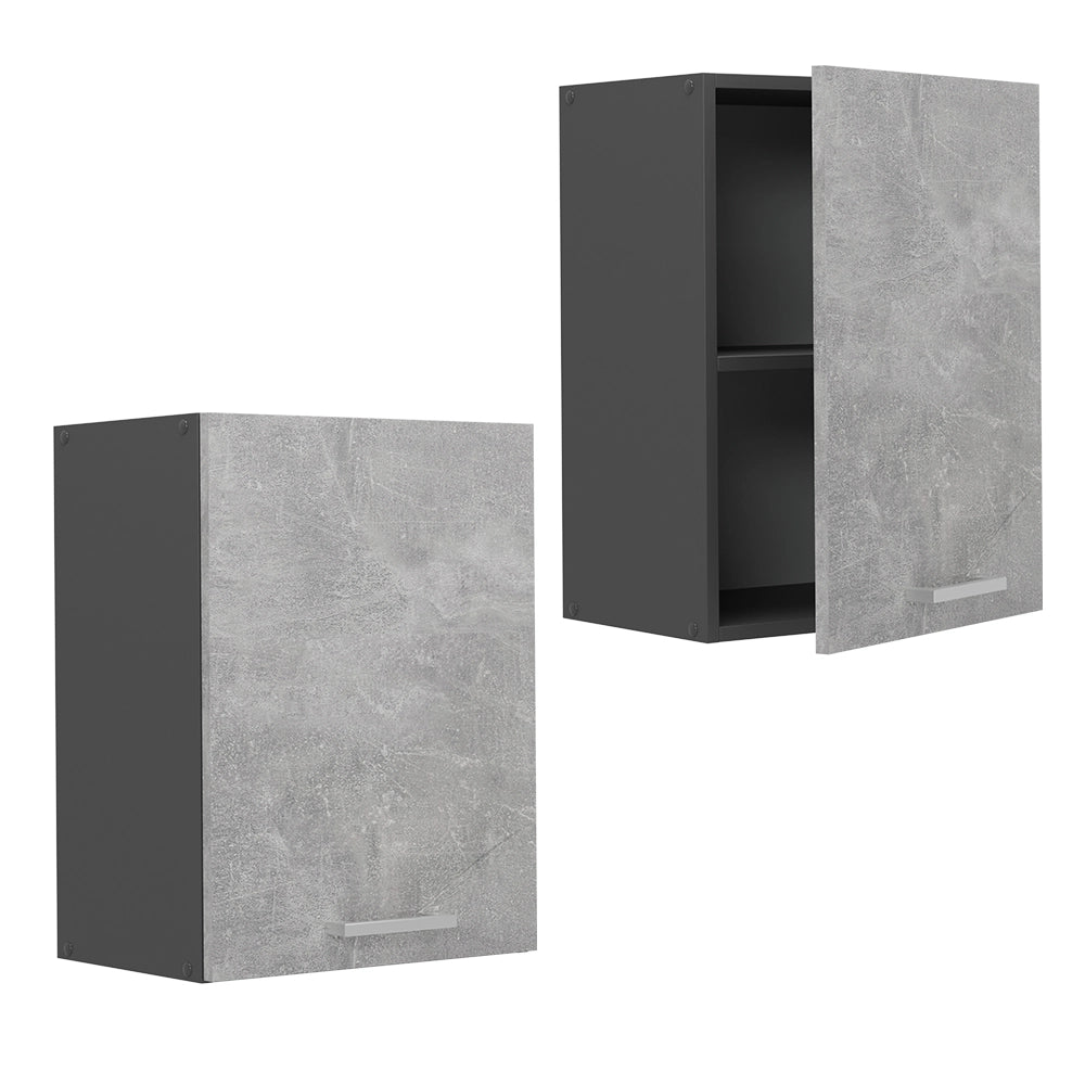 Pensile da cucina R-Line Calcestruzzo/Antracite 45 cm Vicco