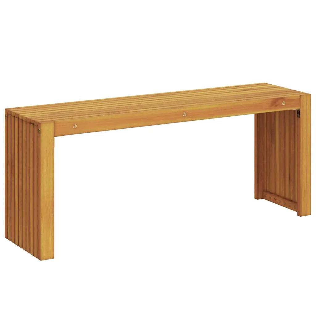 panchina Olio Naturale 110 x 30 x 45 cm Legno di teak solido 4108118