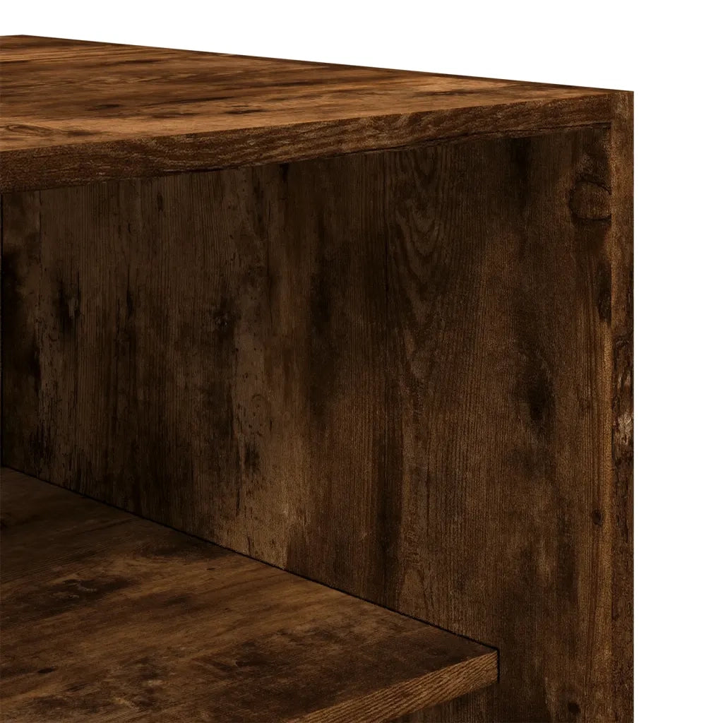 Armadio Rovere Fumo 80x50x200 cm in Legno Multistrato