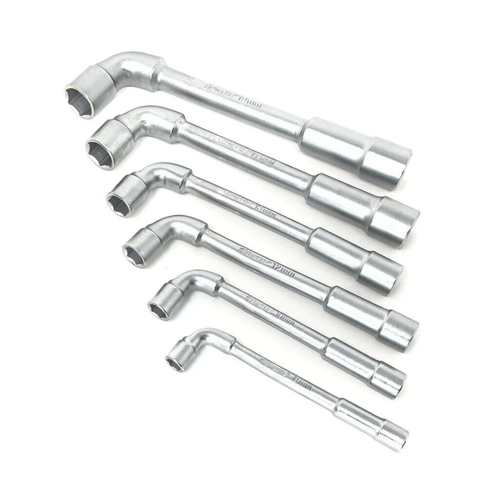 Trade Shop - Chiavi A Tubo Pipa Kit 6 Utensili A L Misure 8 10 12 13 17 19 Mm Hoteche 192201 -