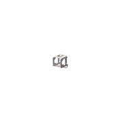 GW26410 Supporto per Montaggio Componenti 2 Posti-3 Moduli Din