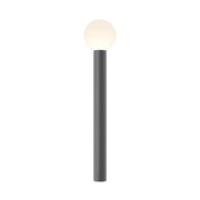 Maytoni Lampada da terra moderna Bold 1 luce E27 IP54 grigio alluminio