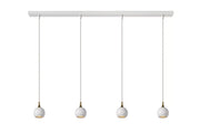 Lampada a sospensione barra FAVORI bianca 4xGU10 Lucide