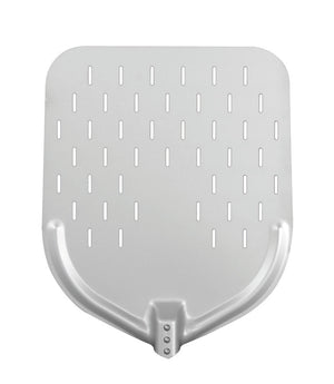 Pala Forata per Pizza 32,4x40,7+160 cm In Alluminio Rossa