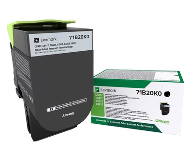 ORIGINAL Lexmark toner nero 71B20K0 CS/CX317/417/517 ~3000 Seiten