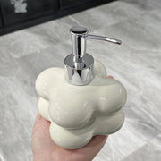 Dispensatore di sapone per bagno a parete in ceramica - 350 g
