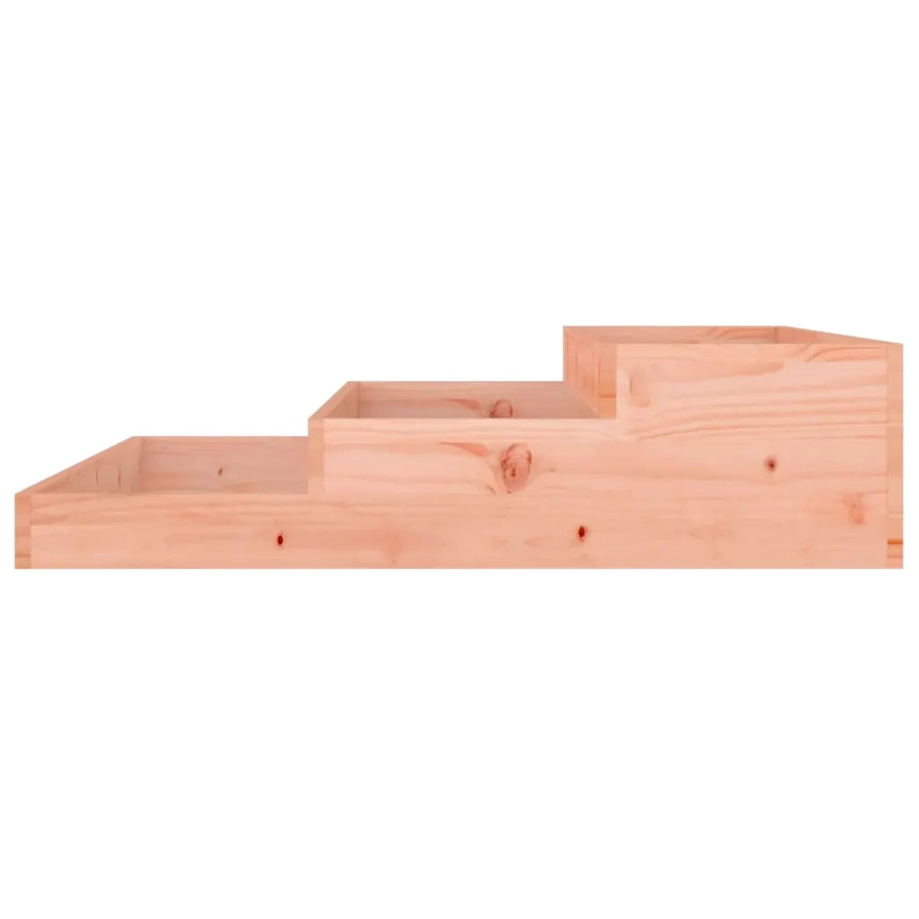 Fioriera | Cassetta per fiori | Vaso 107x107x27 cm in Legno Massello di Douglas