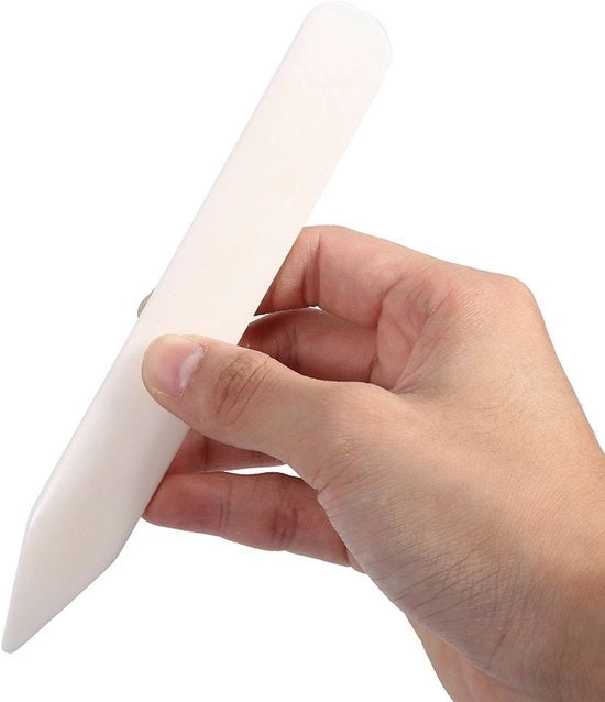 Strumento osseo - Manico comodo - Piega e taglio - Ideale per carta e argilla - Maneggevole e duraturo - Adatto per bambini