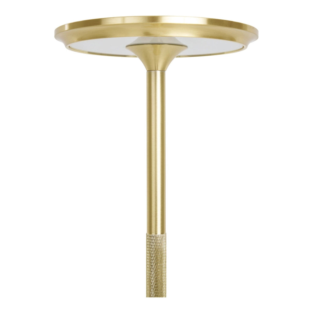Lampada da Tavolo Lyneham, Ottone, Alluminio, 13x13x28,5 cm