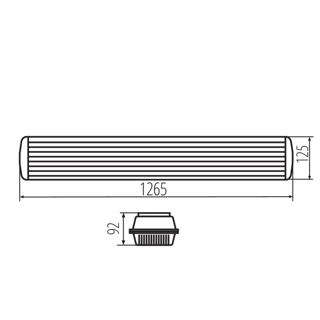 Kanlux MAH PLUS 18521 lampada ermetica IP65 2xT8 36W